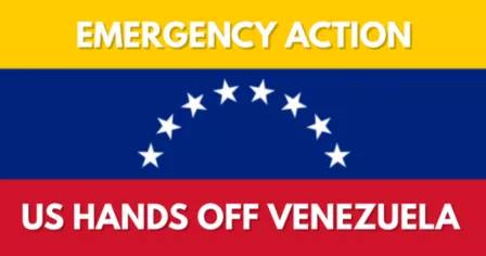 HANDS OFF VENEZUELA
